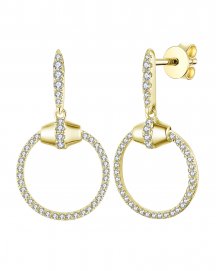 ROUND SHAPE DIAMOND DANGLING (TE1295)